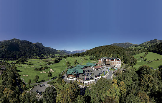 Golfplatz Eichenheim beim Golf & Spa Resort Grand Tirolia Kitzb&uuml;hel (&copy;Foto: Simon Oberleitner)